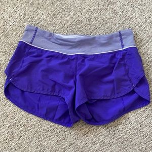 Lululemon speed up shorts